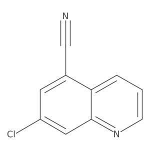 7-Chloroquinoline-5-carbonitrile Structure