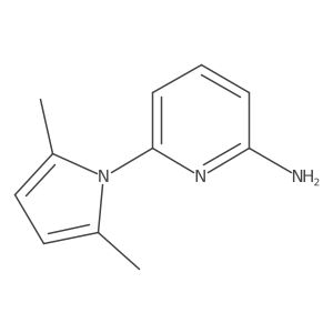 6-(2,5-Dimethyl-1h-pyrrol-1-yl)pyridin-2-amine Structure