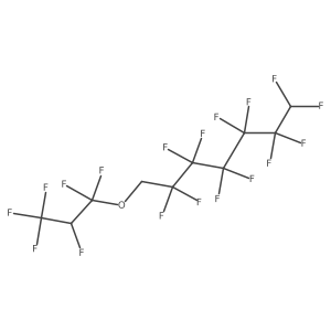 1,1,2,2,3,3,4,4,5,5,6,6-Dodecafluoro-7-(1,1,2,3,3,3-hexafluoropropoxy)heptane Structure