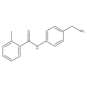 N-[4-(Aminomethyl)phenyl]-2-methylbenzamide Structure