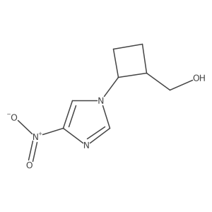 [2-(4-Nitro-imidazol-1-yl)-cyclobutyl]-methanol Structure