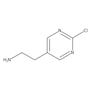 2-(2-Chloropyrimidin-5-YL)ethan-1-amine结构式