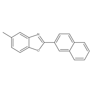 5-Methyl-2-(2-naphthyl)-1,3-benzoxazole Structure