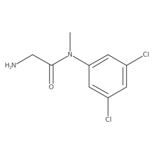 2-amino-N-(3,5-dichlorophenyl)-N-methylAcetamide Structure