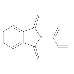 2H-Isoindole-2-acetaldehyde, I+/--ethylidene-1,3-dihydro-1,3-dioxo-, (Z)- Structure