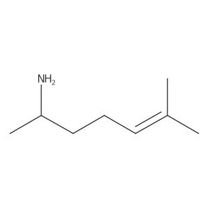 (2R)-6-Methyl-5-hepten-2-amine Structure
