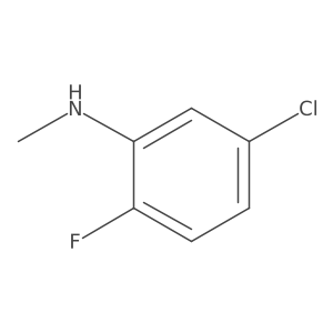 5-Chloro-2-fluoro-N-methylaniline Structure