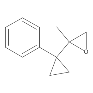 2-Methyl-2-(1-phenylcyclopropyl)oxirane Structure