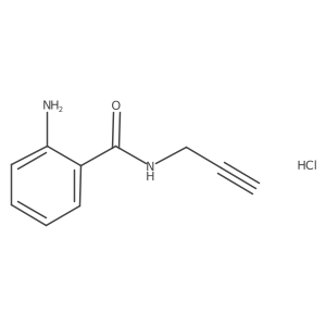 2-amino-N-(prop-2-yn-1-yl)benzamide hydrochloride Structure