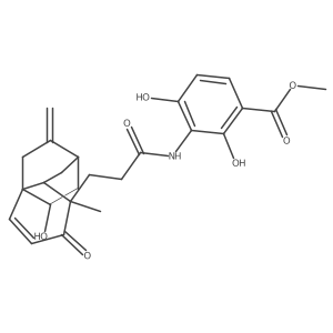 Platencin A1 Methyl Ester结构式