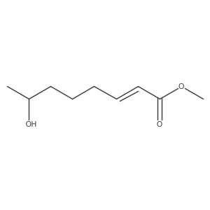 Methyl 7-hydroxy-2-octenoate Structure