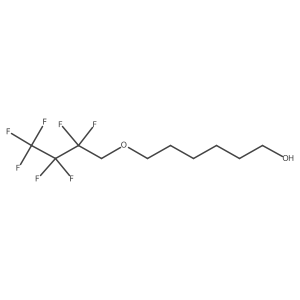 6-(2,2,3,3,4,4,4-Heptafluorobutoxy)hexan-1-ol Structure