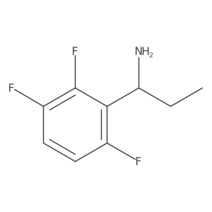 (S)-1-(2,3,6-Trifluorophenyl)propan-1-amine结构式