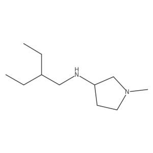 N-(2-ethylbutyl)-1-methylpyrrolidin-3-amine Structure