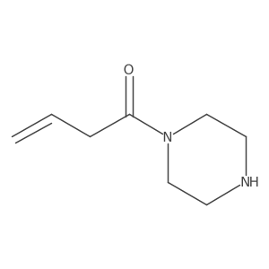 1-piperazin-1-ylbut-3-en-1-one Structure
