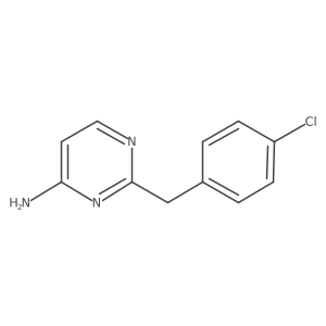 2-(4-Chlorobenzyl)pyrimidin-4-amine结构式