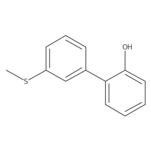 2-(3-Methylthiophenyl)phenol结构式