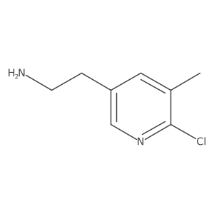 2-(6-Chloro-5-methylpyridin-3-yl)ethan-1-amine Structure