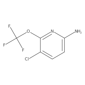 5-Chloro-6-(trifluoromethoxy)pyridin-2-amine Structure