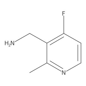 (4-Fluoro-2-methylpyridin-3-YL)methylamine结构式