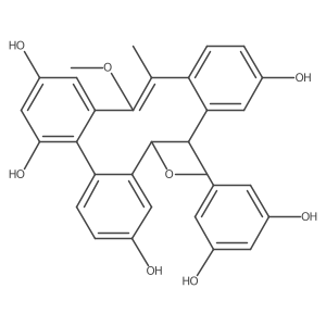 GnetifolinC结构式