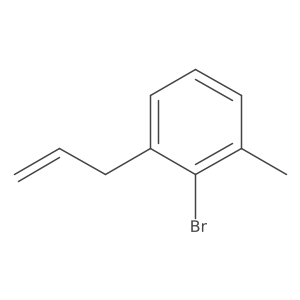2-Bromo-1-methyl-3-(prop-2-en-1-yl)benzene Structure