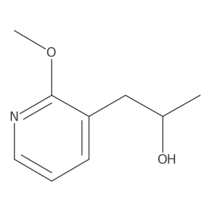 1-(2-Methoxypyridin-3-yl)propan-2-ol结构式