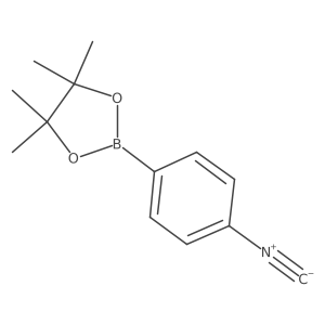 2-(4-Isocyanophenyl)-4,4,5,5-tetramethyl-1,3,2-dioxaborolane Structure