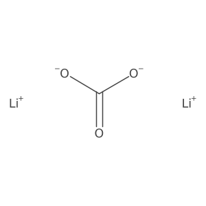 Lithium carbonate-13C Structure
