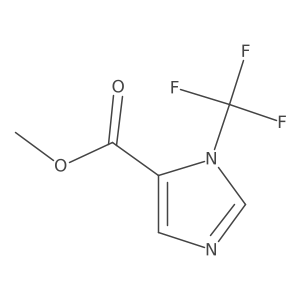 methyl 1-(trifluoromethyl)-1H-imidazole-5-carboxylate Structure