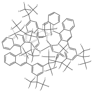 N-[(11bS)-4-[[(11bS)-2,6-Bis(3,5-bis(perfluoropropan-2-yl)phenyl)-4-[[(trifluoromethyl)sulfonyl]amino]-4|E5-dinaphtho[2,1-d:1',2'-f][1,3,2]dioxaphosphepin-4-ylidene]amino]-2,6-bis[3,5-bis(trifluoromethyl)phenyl]-4|E5-dinaphtho[2,1-d:1',2'-f][1,3,2]dioxaphosphepin-4-ylidene]-1,1,1-trifluoro-Methanesulfonamide Structure