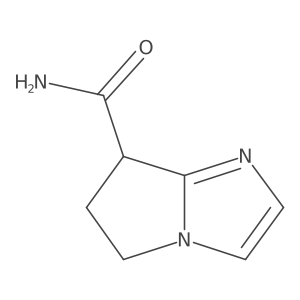 5H,6H,7H-pyrrolo[1,2-a]imidazole-7-carboxamide结构式