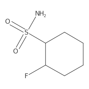 2-Fluorocyclohexane-1-sulfonamide Structure