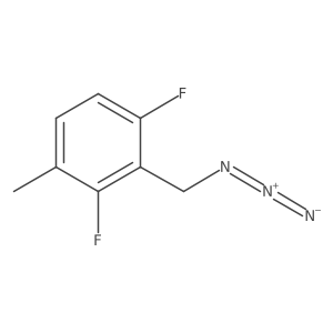 2-(Azidomethyl)-1,3-difluoro-4-methylbenzene结构式