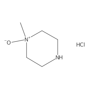 1-Methylpiperazine 1-oxide hydrochloride结构式
