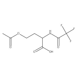 N-trifluoroacetyl-O-acetyl-L-homoserine结构式