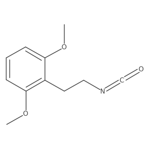2-(2-Isocyanatoethyl)-1,3-dimethoxybenzene Structure