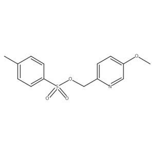 (5-Methoxypyridin-2-yl)methyl 4-methylbenzene-1-sulfonate Structure