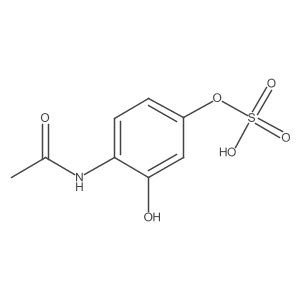 2-Hydroxyacetaminophen sulfate结构式