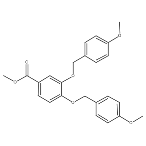 Methyl 3,4-bis[(4-methoxyphenyl)methoxy]benzoate Structure