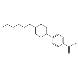 4-(trans-4-Hexylcyclohexyl)benzoic acid结构式