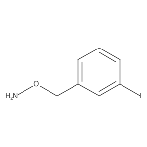 O-(3-iodobenzyl)hydroxylamine结构式