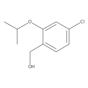 (4-Chloro-2-isopropoxyphenyl)methanol结构式