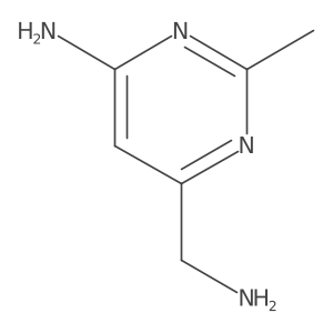 6-Amino-2-methyl-4-pyrimidinemethanamine结构式