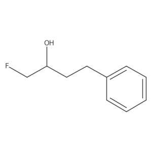 1-Fluoro-4-phenylbutan-2-ol Structure