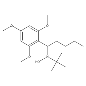 Nitroxide, 1,1-dimethylethyl 1-(2,4,6-trimethoxyphenyl)pentyl结构式