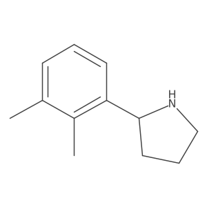 (S)-2-(2,3-Dimethylphenyl)pyrrolidine Structure