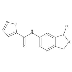 N-(1,3-dihydro-1-hydroxy-2,1-benzoxaborol-6-yl)-5-isoxazolecarboxamide Structure