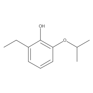 2-Ethyl-6-isopropoxyphenol结构式