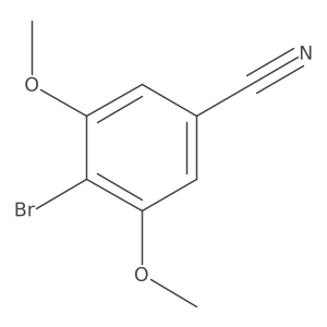 4-Bromo-3,5-dimethoxybenzonitrile Structure